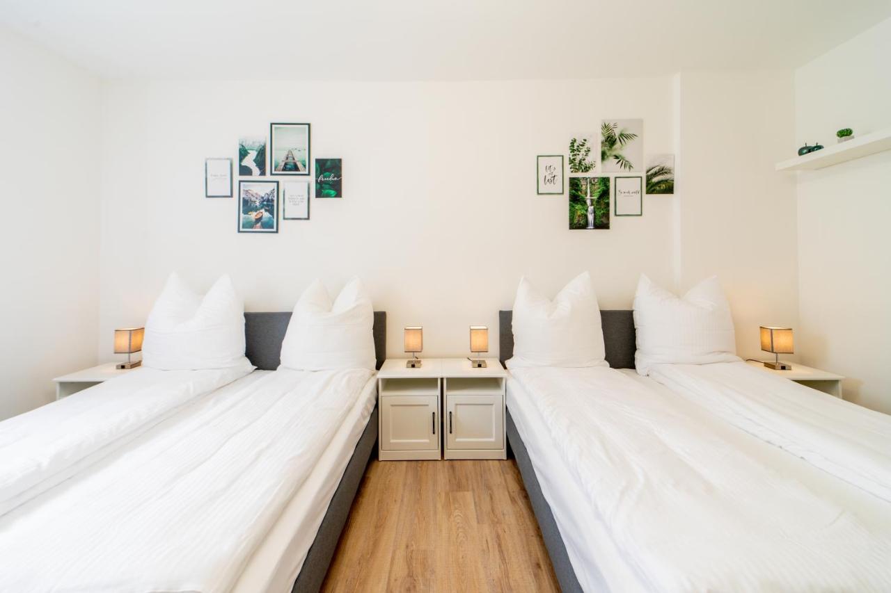 Grosse 3-Zimmer Wohnung - Zentral-Coburg - Kostenloser Parkplatz Exterior foto